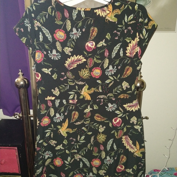 Modcloth Nature's Narrative Faux Wrap Dress - Picture 2 of 7